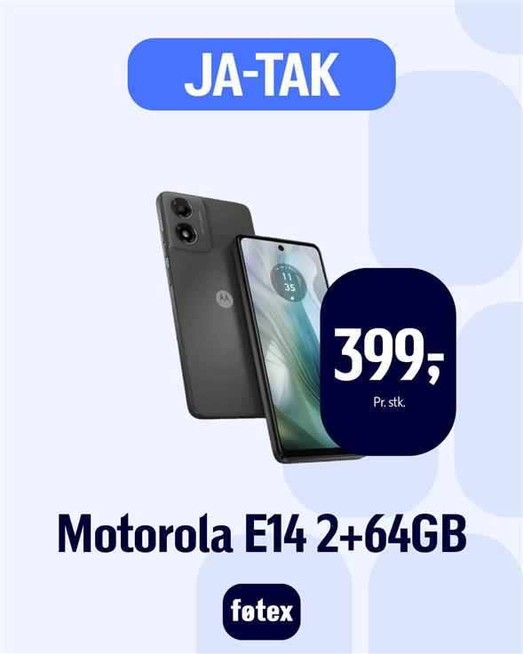 Motorola E14 2+64GB - Graphite Grey